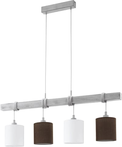 EGLO Townshend 2 Hanglamp - E27 - 100 cm - Wit