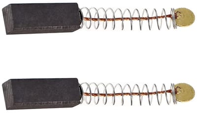 Dailygoods - Koolstofborstels voor Stroommotor 19mm x 7mm (2 Stuks)