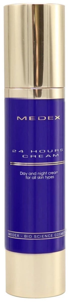 Medex 24 HOURS CREAM | 50 ML | ALLE HUIDTYPEN | DAG- EN NACHTCRÈME | Beschermende & voedende dag- & nachtcrème | NEW 100% NATURAL FRAGRANCE