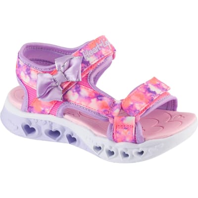 Skechers S-Lights: Flutter Hearts Sandal - Blurry Love, voor meisje, Roze, Sandalen, maat: 32