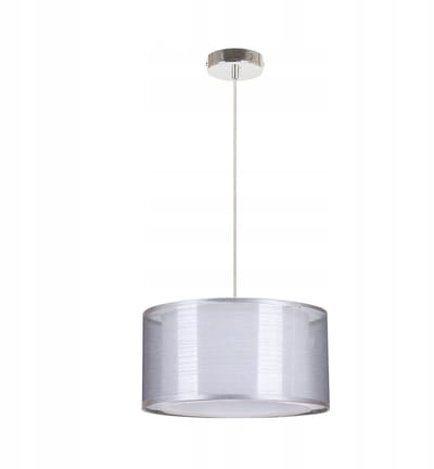 Martina Grijze Stoffen Hanglamp E27 - 60W
