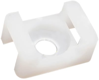 Dailygoods- Kabelbinders Herbruikbaar - 100x Kabelbinder Mounts - Nylon - Zadel Type - Draad Houder - Sterk en Duurzaam - Kabelhouder