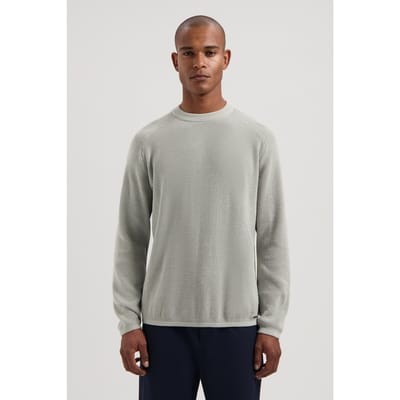 Dstrezzed Ds-chenille Crewneck Ghost Grey Größe: S | Pullover Outlet | Herren | Grau