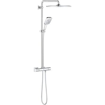 Grohe Rainshower SmartActive Cube - Doucheset met thermostaat 310, 3-jets, chroom 26649000