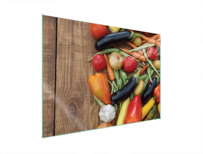 TMK ArtDeko - Snijplank - 70x52 cm - Glas - Beschermpaneel