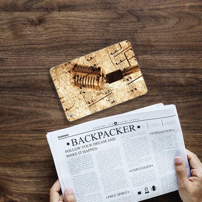 Apple iPad Mini 4 | Mini 5 (2019) Tablet Backcover met foto Bladmuziek