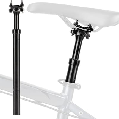 CLVP® Verende Zadelpen - Zadelstrop Extra Stevig - Zwart