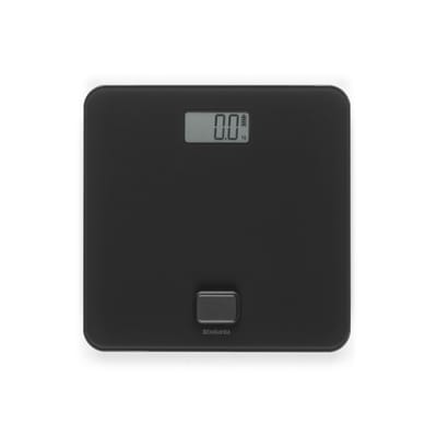 Brabantia ReNew Personenweegschaal Digitaal - geen Batterij nodig - Dark Grey