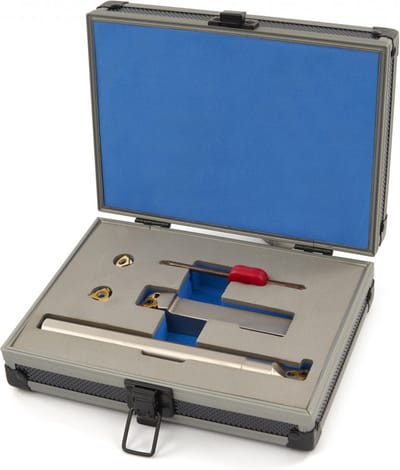 HARLINGEN PROFI 20 mm binnen + buitendraadsnijbeitelset met HM wisselplaten