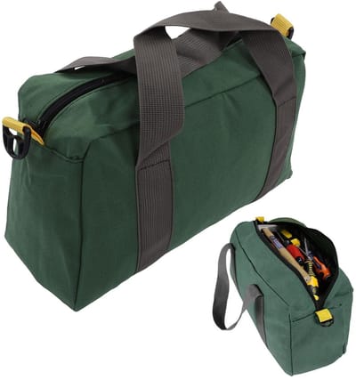 Dailygoods - Gereedschapstas - Waterdichte organizer - Grote capaciteit - Groen - Multifunctioneel - Ideaal voor elektriciens en klusjesmannen - 30 cm