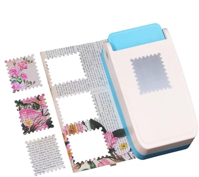 Perforator - Papier Punch - Hobby Projecten - Ergonomisch Ontwerp - 3.8x3.8 cm - Veelkleurig