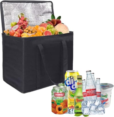 Isolerende Thermal Bag - Koeltas - 40L - Picknicktas - Vouwbare Camping - BBQ - Strand - Winkelen - Lunchbag
