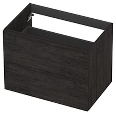 INK - Onderkast 2L Decor Softclose Tbv Greep - 700x450x520 Mm - Houtskool Eiken