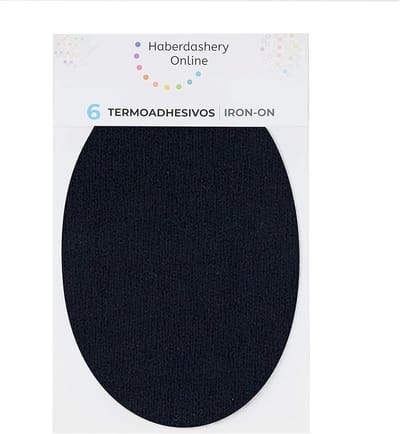 Strijkpatches Reparatie - Kledingstickers - Sportkleding Herstellen - Extra Bescherming - 139 x 93 cm - Zwart