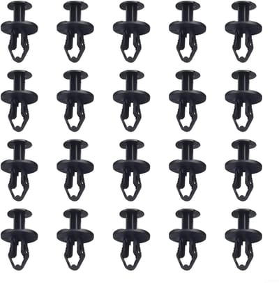 Dailygoods- Onderbak Clip Set van 20 - Geschikt voor Tesla Model 3 - Eenvoudige Installatie - Duurzaam Materiaal - Standaard Maat - Hoofd Diameter 18mm - Klinknagels