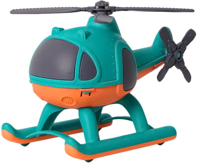 Speelgoedtopdeals - BIOplastic Helikopter - 22 cm - Duurzaam speelgoed