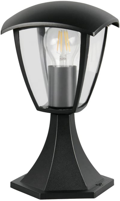 TRIO VENTA - Paalverlichting - Zwart mat - excl. 1x E27 4 W - - Buitenverlichting - IP44