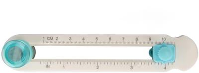 Dailygoody - Circulaire Papier Cutter - Draagbare Cirkel Snijder voor Creatief Schoolknutselen - Handzaam en Lichtgewicht - Perfect voor Hobbyisten -