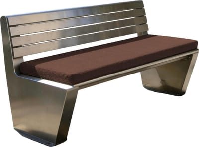 Bankkussen - Zitkussen Vloerkussen - Comfortabel Zitten - Antislip Onderkant - 45 x 110 cm - Bruin