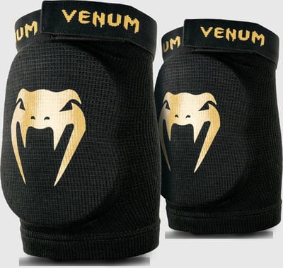 Venum Kontact Elleboogbeschermer Zwart Goud - XS