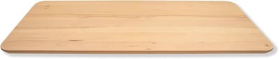 Massief Houten Bureaublad met Zwitserse Rand (120 x 60 cm)