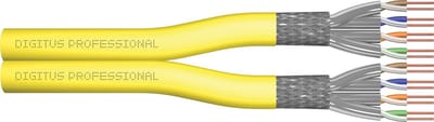 Digitus DK-1744-A-VH-D-5 netwerkkabel Geel 500 m Cat7a S/FTP (S-STP)
