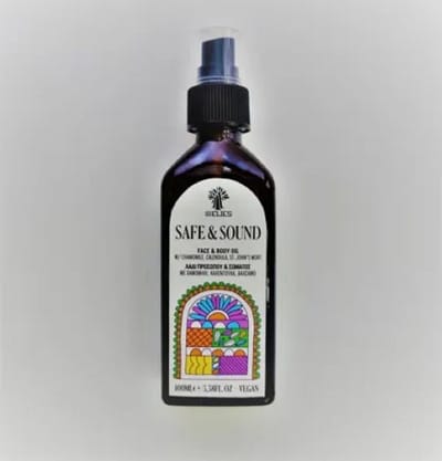 Natuurlijke Face and Body olie met kamille, calendula en Sint Janskruid 100ml voor de gevoelige of schrale droge huid