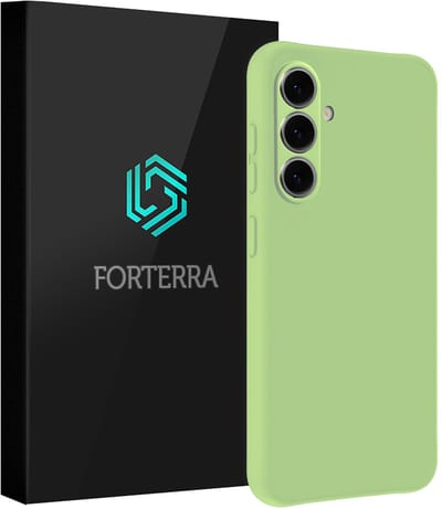 Hoesje Geschikt voor Samsung Galaxy S26 - Sterk & Shockproof - Siliconen Case - Hoes Cover - Groen