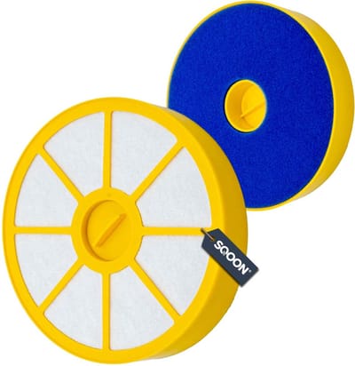 SQOON® Motorfilter geschikt voor Dyson DC05/DC08 - Gelijk aan model: 905401-01 en 907671-01 - Vervangt origineel filter, ideaal voor het opvangen van fijne stofdeeltjes en allergenen
