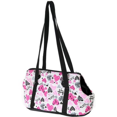 Mode Bedrukte Hondendraagtas Voor Kleine Honden Kat Buiten Reizen Schoudertas Draagtassen Chihuahua Yorkies Rugzak Huisdierbenodigdheden L 50 x 23 x 28 cm