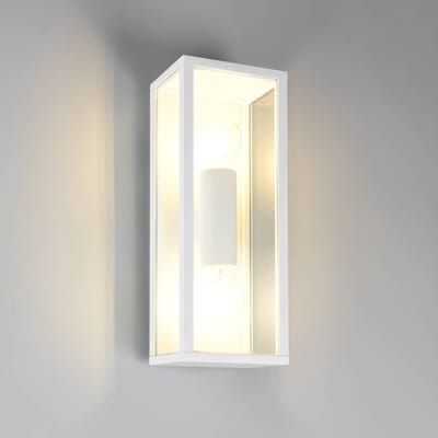 Trio Lighting Buitenwandlamp Garonne, wit mat, gegoten aluminium, E27
