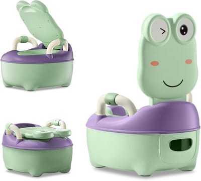 Kinderpotje met Rugleuning en Armsteunen, Toiletverkleiner voor Peuters