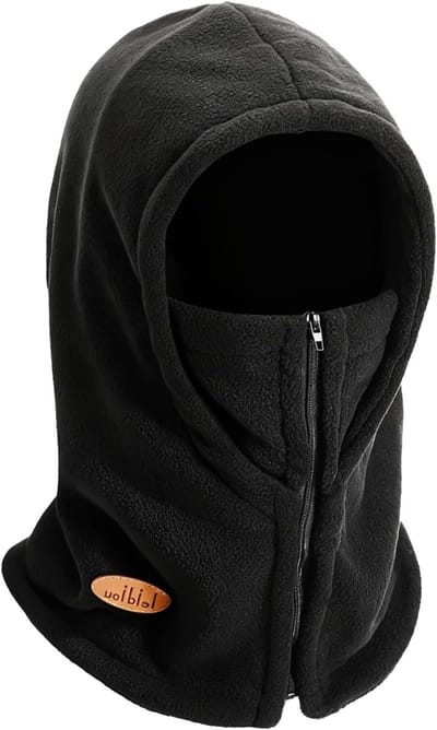 Warm en Ademend Balaclava Ski Masker voor Winter, Unisex Fleece Hoofddeksel, Perfect voor Buitenactiviteiten en Motorrijden