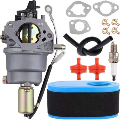 Dailygoods- Carburateur 951-12771A - Carburateur synchronisatie set - Luchtfilter 951-12260 - Voorfilter 951-12256 - Geschikt voor motoren 420cc - Voor MTD gazontractoren - Motorcarburateur