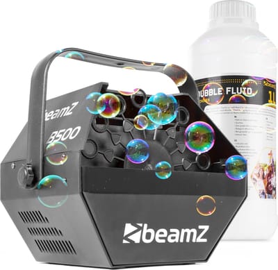 Bellenblaasmachine - BeamZ B500 bubble machine incl. 1 liter bellenblaasvloeistof
