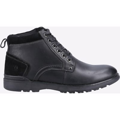 Hush Puppies Dean Suède Heren Zwarte Laarzen