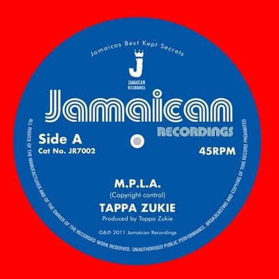 Tapper Zukie - M.P.L.A. (7" Single)