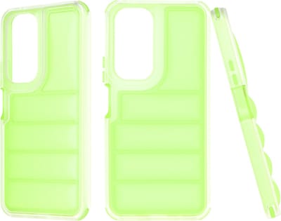 Hoesje geschikt voor HONOR 90 Lite - Techsuit Wave Shield Shockproof Hard Case Back Cover - Groen