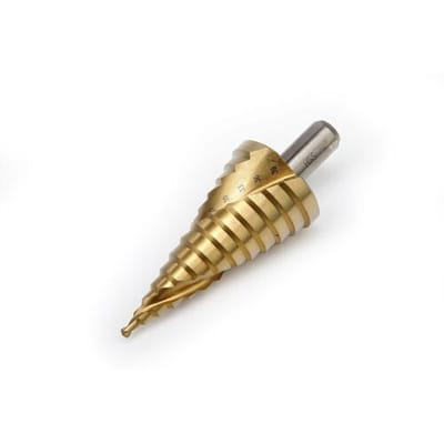 HBM 6 - 39 mm HSS - Tin Gecoate Trapgatboor / Stappenboor / Piramideboor