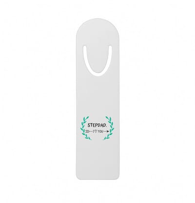Hacebo® - stepdad I love you metalen boekenlegger - Papa - de liefste vader - vader cadeautjes - vaderdag - verjaardag - geschenk - kado Bladwijzer boekenleggers - 12.7 cm x 3.2cm