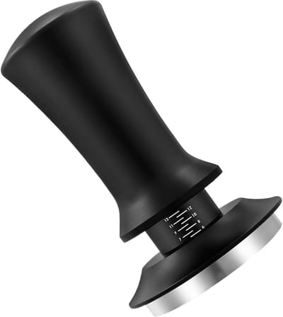 Koffie Tamper - Espresso Hand Tamper - Koffie Bereiden - Instelbare Diepte - 39 Inch - Zilver