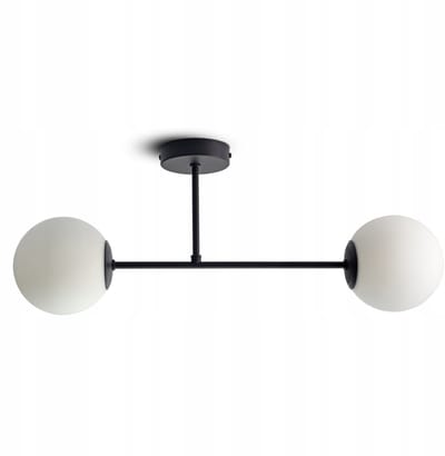 LED Glazen Bol Plafondlamp G9 Wit 561-W2 Luxolar