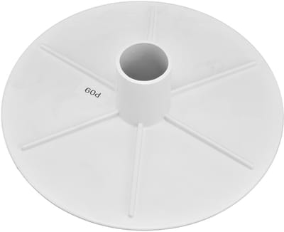Dailygoods- Skimmer Vacuümplaat Duurzaam - Zwembad Skimmer - Vacuümplaat Adapter - Kunststof - Diameter 20,3 cm - Effectieve Vuilverwijdering - Zwembadaccessoire