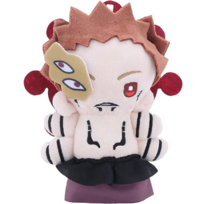 Jujutsu Kaisen Pluche Speelgoed Ryomen Sukuna Zacht Anime Knuffel Speelgoed Vloekkoning Sukuna Knuffel Speeltje Voor Fans Verzamelbaar Cadeau Rome Decor 14cm white
