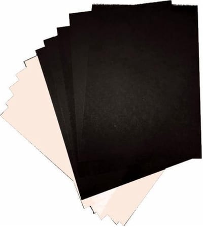 Grote vellen XL Knutselkarton - Chokoo - Surprisekarton - Hobbykarton - Fotokarton - 50x70 cm - 10 grote gekleurde vellen - Gratis Verzonden