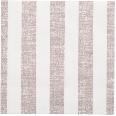 50 Servetten ROYAL Collection 1/4 vouw 40 cm x 40 cm mocca Lines
