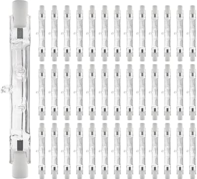 Modee R7s Halogeenlamp 78mm - 100W 900lm 230V - Staaflamp - Warm Wit Licht - Dimbaar - 40 Halogeenlampen