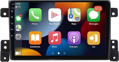 BG4U - Android Navigatie Radio geschikt voor Suzuki Grand Vitara 3 2005-2015 met Apple Carplay en Android Auto
