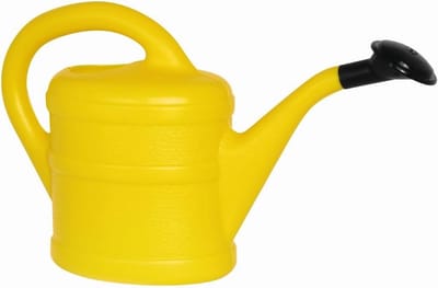 Geel Kindergieter 1L - Perfect voor Tuin en Kamerplanten - Kunststof Waterkan