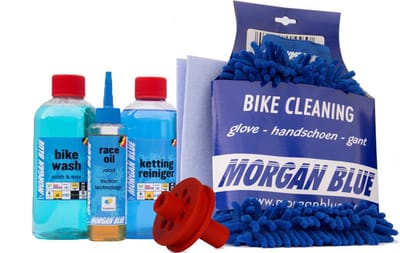 Morgan Blue Fiets Onderhoudskit Pro - Kit Ontvetter Kettingreiniger Fiets - Kettingolie - Fietsonderhoud E Bike